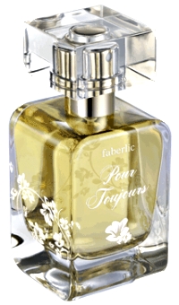 Ассортимент женской парфюмерии Фаберлик -  Парфюмерная вода для женщин "Pour Toujours". Артикул 3151. Описание, цена, объём,  ноты аромата, отзывы