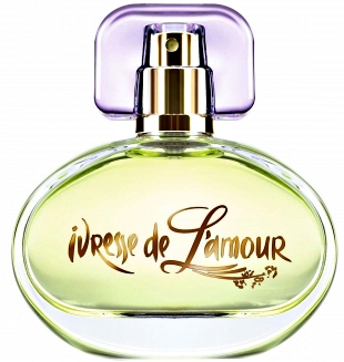 Ассортимент женской парфюмерии Фаберлик -  Парфюмерная вода для женщин "Ivresse de L'amour". Артикул 3165. Описание, цена,  объём, ноты аромата, отзыв