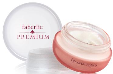 Косметическая линии Faberlic - Premium (Премиум). Крем-элексир для век «Восстановление и сияние». Артикул (код) 0301