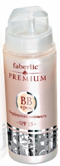 Косметическая линии Faberlic - Premium (Премиум). BB-крем "Фарфоровая матовость" spf 15. Артикул (код) 0308