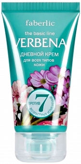 Косметическая компания Faberlic (Фаберлик). Линия "Verbena" - SPA уход за кожей лица и тела. Дневной крем для всех типов кожи. Артикул 0803, состав, свойства, цена, отзыв @ Компания Faberlic - Фаберлик, Россия