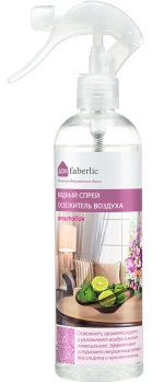 Водный спрей-освежитель воздуха Антитабак серии "дом faberlic". Артикул 11229, Описание,  цена, состав, отзывы, способ применения @ Компания Faberlic (Фаберлик)